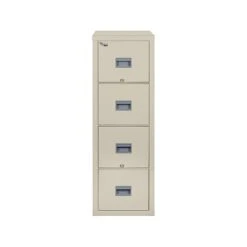 FireKing Patriot 4-Drawer Vertical File Cabinet, Fire Resistant, Letter, Beige, 31.56"D (4P1831-CPA) -Office Supply Shop sp43814938 sc7