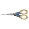 Westcott® Titanium Bonded® Non-Stick 7" Scissors, Pointed Tip, Gray/Yellow (14851)