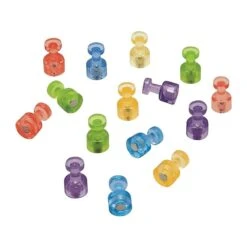 Quartet Magnetic Push Pins, Assorted Colors, 20/Pack (MPPC) 1 Quartet Magnetic Push Pins, Assorted Colors, 20/Pack (MPPC) -Office Supply Shop sp44335953 sc7