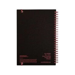 Black N' Red Professional Notebook, 5-7/8" X 8-1/4", 70 Sheets, Ruled, Black/Red Accents (C67009) -Office Supply Shop sp44342724 sc7