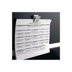 ACCO Small Magnetic Clip, 1-1/2" Width, Silver (72131) -Office Supply Shop sp44844744 sc7