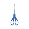 Westcott All Purpose 7" Stainless Steel Scissors, Pointed Tip, Blue (44217)