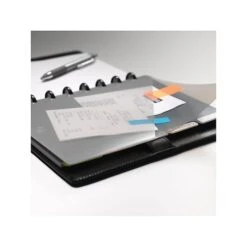 Staples Arc System Dual Pocket Dividers, 6-1/5" X 8-3/5", Smoke, 2/Pack (20017) -Office Supply Shop sp44845623 sc7