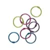 Staples 1" Book Rings, Assorted Colors, 16/Pack (39924)