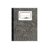 National Brand Xtreme Composition Notebook, 7.87" X 10", 80 College Sheets, Marble Black (43461)