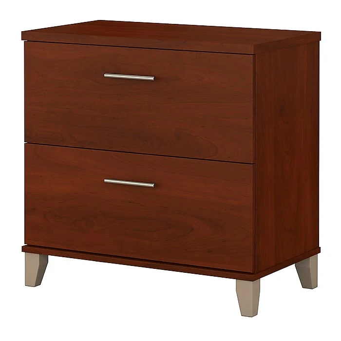 Bush Furniture Somerset Lateral File Cabinet, Hansen Cherry (WC81780) Bush Furniture Somerset Lateral File Cabinet, Hansen Cherry (WC81780) -Office Supply Shop sp46632774 sc7