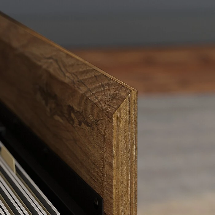 Bush Furniture Latitude Printer Stand File Cabinet, Rustic Brown Embossed (LAF124RB-03) Bush Furniture Latitude Printer Stand File Cabinet, Rustic Brown Embossed (LAF124RB-03) -Office Supply Shop sp47156581 sc7