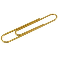 JAM Paper Jumbo Paper Clip, Gold, 75/pack (21832060) -Office Supply Shop sp4798232 sc7