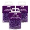JAM Paper Small Paper Clips, Purple, 3 Packs Of 100 (2183753B)