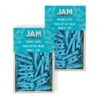 JAM Paper® Wood Clip Clothespins, Small 7/8 Inch, Blue Clothes Pins, 2 Packs Of 50 (2230717361A)