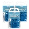 JAM Paper Jumbo Paper Clips, Baby Blue, 3 Packs Of 75 (221819034B)