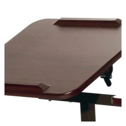 Seville Classics Airlift 40"H Tilting Sit-Stand Computer Desk Cart With Mouse Pad Table, Walnut (WEB234) 5 Seville Classics Airlift 40"H Tilting Sit-Stand Computer Desk Cart With Mouse Pad Table, Walnut (WEB234) -Office Supply Shop sp50744652 sc7