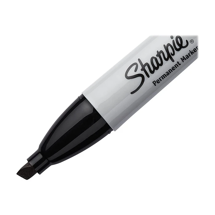 Sharpie Permanent Markers, Chisel Tip, Black, 36/Pack (2083007) Sharpie Permanent Markers, Chisel Tip, Black, 36/Pack (2083007) -Office Supply Shop sp55887397 sc7