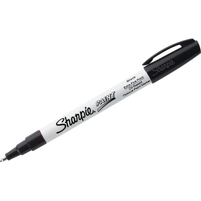 Sharpie Paint Oil-Based Marker, Extra Fine Tip, Black Ink (1874990) Sharpie Paint Oil-Based Marker, Extra Fine Tip, Black Ink (1874990) -Office Supply Shop sp56288446 sc7