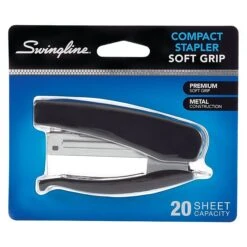Swingline® Soft Grip Hand Stapler, 20 Sheet Capacity, Black (09901) 4 Swingline® Soft Grip Hand Stapler, 20 Sheet Capacity, Black (09901) -Office Supply Shop sp56867791 sc7