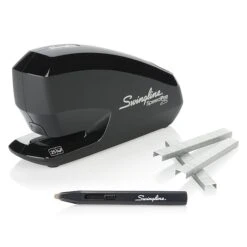 Swingline Speed Pro™ Electric Stapler Value Pack (Premium Staples & Staple Remover Included), 25 Sheet Capacity, Black (42140)