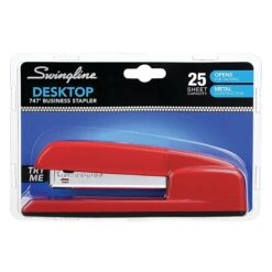 Swingline® 747® Business Stapler, 25 Sheet Capacity, Rio Red (74736) 5 Swingline® 747® Business Stapler, 25 Sheet Capacity, Rio Red (74736) -Office Supply Shop sp56868009 sc7