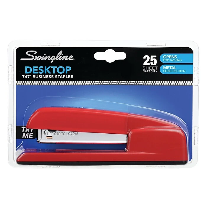 Swingline® 747® Business Stapler, 25 Sheet Capacity, Rio Red (74736) Swingline® 747® Business Stapler, 25 Sheet Capacity, Rio Red (74736) -Office Supply Shop sp56868009 sc7