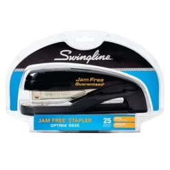 Swingline® Optima® Desk Stapler, 25 Sheet Capacity, Graphite Black (87800) -Office Supply Shop sp56868016 sc7