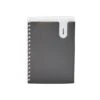 Poppin Pocket Notebook, 6" X 8.5", College Ruled, 80 Sheets, Dark Gray (104436)