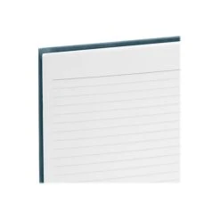 Poppin Velvet Notebook, 8.25" X 10.25", College Ruled, 40 Sheets, Storm (106159) -Office Supply Shop sp57454037 sc7