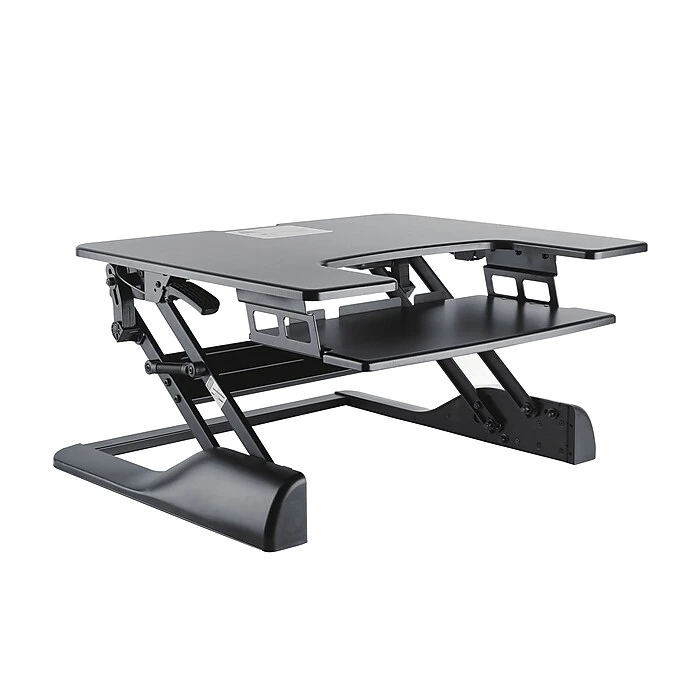 TygerClaw Sit-Stand Desktop Workstation Stand (TYDS14013) TygerClaw Sit-Stand Desktop Workstation Stand (TYDS14013) -Office Supply Shop sp5880990 sc7