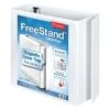 Cardinal FreeStand EasyOpen Heavy Duty 4" 3-Ring View Binder, White (CRD 43140)