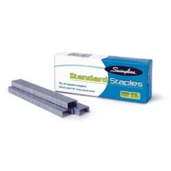 Swingline Standard Staples, 1/4" Leg Length, 5,000 Staples/Box, 100 Boxes/Carton (35108CT) -Office Supply Shop sp69764708 sc7
