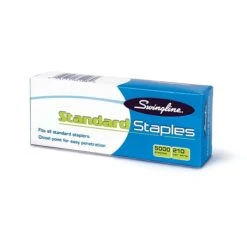 Swingline Standard Staples, 1/4" Leg Length, 5,000 Staples/Box, 100 Boxes/Carton (35108CT) -Office Supply Shop sp69764710 sc7