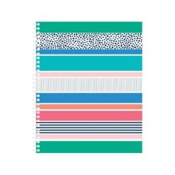 Carolina Pad Day Trip 1-Subject Notebook, 8.5" X 10.5", College Ruled, 80 Sheets, Assorted Colors (00021) 3 Carolina Pad Day Trip 1-Subject Notebook, 8.5" X 10.5", College Ruled, 80 Sheets, Assorted Colors (00021) -Office Supply Shop sp73175944 sc7