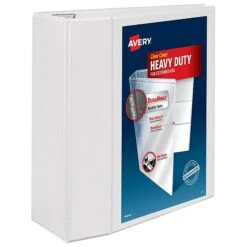 Avery Heavy Duty 5" 3-Ring View Binder, Black (79606) -Office Supply Shop sp75153685 sc7