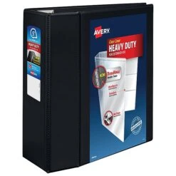 Avery Heavy Duty 5" 3-Ring View Binder, Black (79606) -Office Supply Shop sp75153702 sc7 1