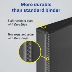 Avery Heavy Duty 5" 3-Ring View Binder, Black (79606) -Office Supply Shop sp75153824 sc7