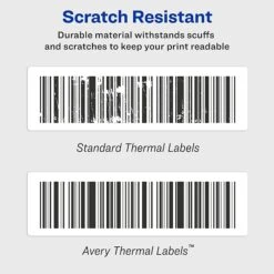 Avery Direct Thermal Roll Address Labels, 1-1/8" X 3-1/2", White, 130 Labels/Roll, 2 Rolls/Box, 260 Labels/Box (4150) -Office Supply Shop sp75154368 sc7