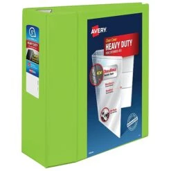 Avery Heavy Duty 5" 3-Ring View Binder, Black (79606) -Office Supply Shop sp75155327 sc7