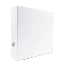 Bindertek Premium 3" 3-Ring Binder, White (3EFN-WH)