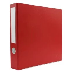 Bindertek Premium 2" 3-Ring Binder, Red (3SLN-RD)