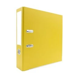 Bindertek Premium 3" 2-Ring Non-View Binder, Yellow (EFN-YE)