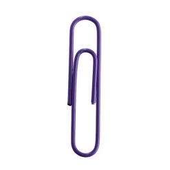 JAM Paper Jumbo Paper Clips, Purple, 75/Pack (42186879) 2 JAM Paper Jumbo Paper Clips, Purple, 75/Pack (42186879) -Office Supply Shop sp81235590 sc7