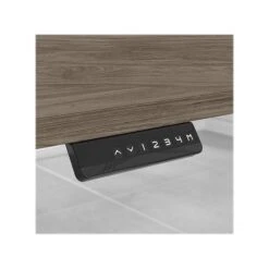 Bush Business Furniture Office 500 27"-47" Adjustable U-Shaped Executive Desk With Drawers, Modern Hickory (OF5005MHSU) -Office Supply Shop sp81712320 sc7