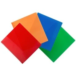 JAM Paper Designders 1" 3-Ring Flexible Poly Binders, Assorted, 4/Pack (751T1RBORCL) -Office Supply Shop sp82108689 sc7