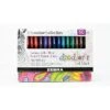 Zebra Doodler'z Gel Pen, Medium Point, Assorted Inks, 60/Pack (41960)