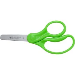 Westcott® School 5" Stainless Steel Kid's Scissors, Blunt Tip, Assorted Colors, 6/Pack (16454) -Office Supply Shop sp83311289 sc7