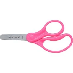 Westcott® School 5" Stainless Steel Kid's Scissors, Blunt Tip, Assorted Colors, 6/Pack (16454) -Office Supply Shop sp83311290 sc7
