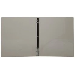 JAM Paper Designders 3/4" 3-Ring Flexible Poly Binder, Smoke Glass Twill (750T1SM) -Office Supply Shop sp85459401 sc7