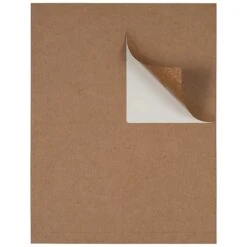 JAM Paper Laser/Inkjet Shipping Address Labels, 4" X 5", Brown Kraft, 10 Labels/Sheet, 12 Sheets/Pack (337329606) -Office Supply Shop sp90640101 sc7