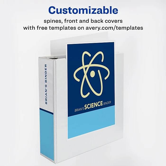 Avery Durable Standard 3" 3-Ring View Binder, White (09701) Avery Durable Standard 3" 3-Ring View Binder, White (09701) -Office Supply Shop sp91972145 sc7