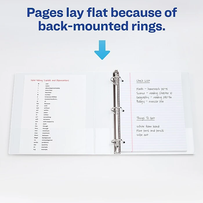 Avery Durable Standard 3" 3-Ring View Binder, White (09701) Avery Durable Standard 3" 3-Ring View Binder, White (09701) -Office Supply Shop sp91972149 sc7