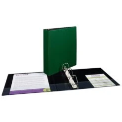 Avery Durable 2" 3-Ring Non-View Binder, Green (27553) -Office Supply Shop sp92173007 sc7