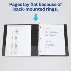 Avery 1" 3-Ring Legal Binder, Black (06400) 4 Avery 1" 3-Ring Legal Binder, Black (06400) -Office Supply Shop sp92173290 sc7